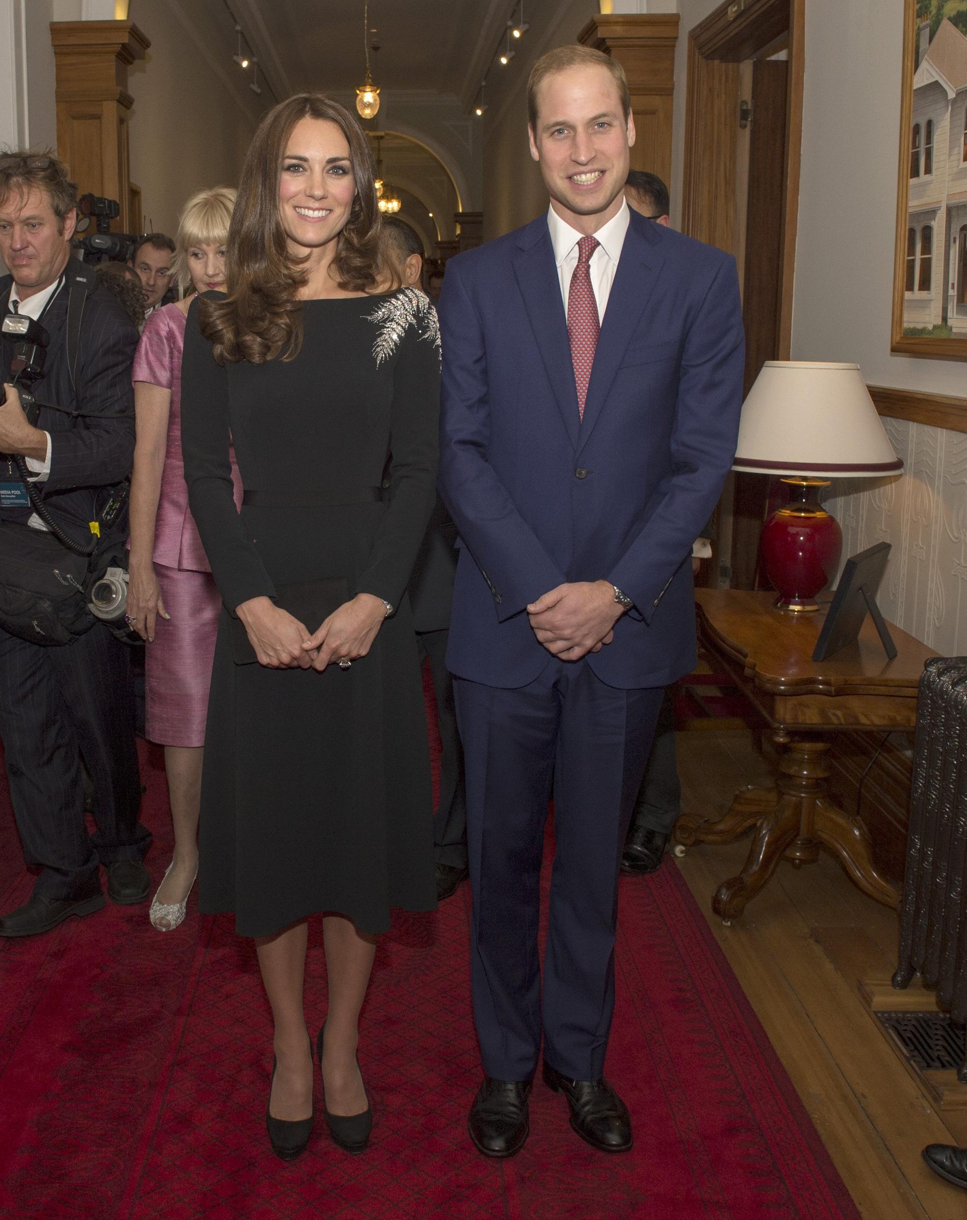 attends unveiling of a portrait of Queen Elizabeth II.jpg